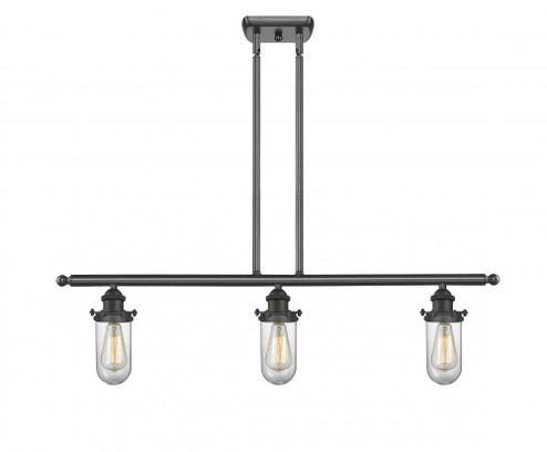Kingsbury - 3 Light - 36 inch - Oil Rubbed Bronze - Stem hung - Island Light (3442|516-3I-OB-CE231-CL-LED)