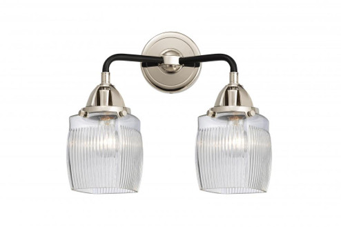 Colton - 2 Light - 14 inch - Black Polished Nickel - Bath Vanity Light (3442|288-2W-BPN-G302)