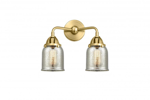 Bell - 2 Light - 13 inch - Satin Gold - Bath Vanity Light (3442|288-2W-SG-G58)