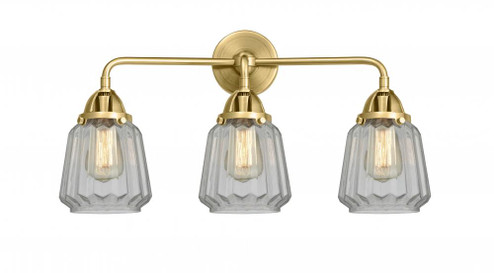 Chatham - 3 Light - 24 inch - Satin Gold - Bath Vanity Light (3442|288-3W-SG-G142)