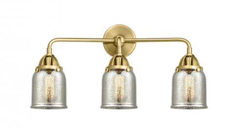Bell - 3 Light - 23 inch - Satin Gold - Bath Vanity Light (3442|288-3W-SG-G58)