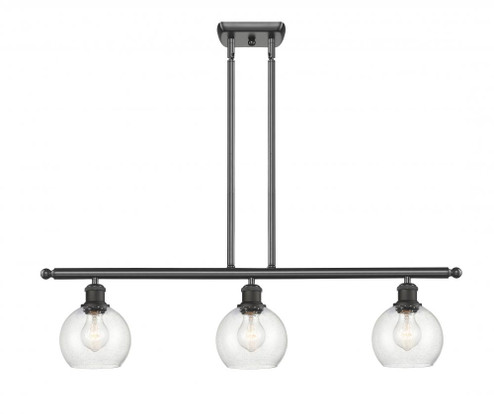 Athens - 3 Light - 36 inch - Oil Rubbed Bronze - Cord hung - Island Light (3442|516-3I-OB-G124-6)