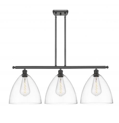 Bristol - 3 Light - 39 inch - Oil Rubbed Bronze - Stem hung - Island Light (3442|516-3I-OB-GBD-122)