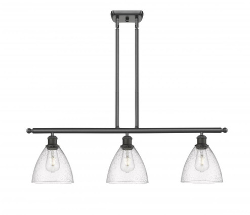 Bristol - 3 Light - 36 inch - Oil Rubbed Bronze - Cord hung - Island Light (3442|516-3I-OB-GBD-754)