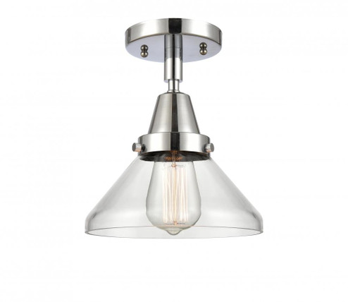 Caden - 1 Light - 8 inch - Polished Chrome - Semi-Flush Mount (3442|447-1C-PC-G4472-LED)