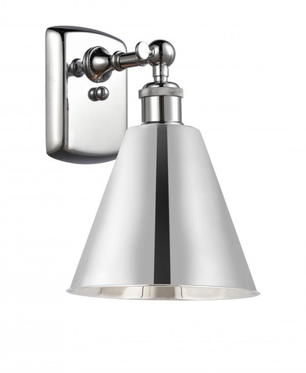 Berkshire - 1 Light - 8 inch - Polished Chrome - Sconce (3442|516-1W-PC-MBC-8-PC-LED)