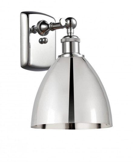 Bristol - 1 Light - 8 inch - Polished Chrome - Sconce (3442|516-1W-PC-MBD-75-PC)