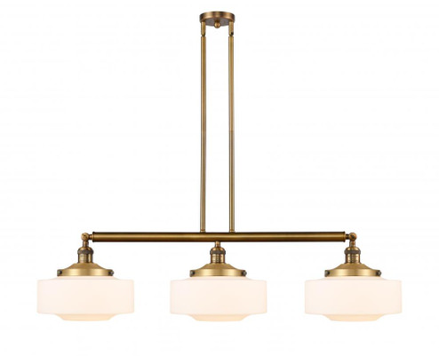 Bridgeton - 3 Light - 44 inch - Brushed Brass - Stem Hung - Adjustable Island Light (3442|213-BB-G691-12)