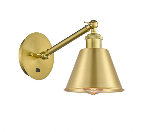 Smithfield - 1 Light - 7 inch - Satin Gold - Adjustable Sconce (3442|317-1W-SG-M8)