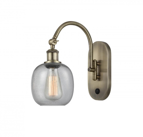 Belfast - 1 Light - 6 inch - Antique Brass - Adjustable Swing Arm (3442|518-1W-AB-G104)