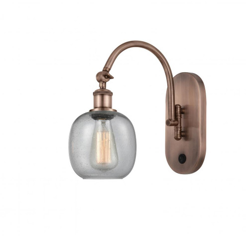 Belfast - 1 Light - 6 inch - Antique Copper - Adjustable Swing Arm (3442|518-1W-AC-G104-LED)