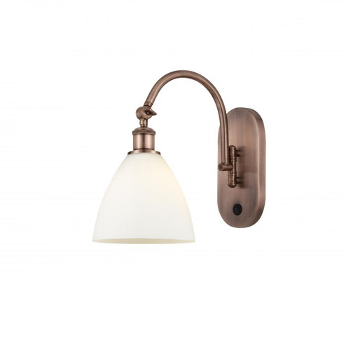 Bristol - 1 Light - 8 inch - Antique Copper - Adjustable Swing Arm (3442|518-1W-AC-GBD-751)
