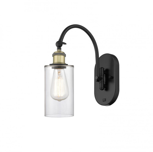 Clymer - 1 Light - 4 inch - Black Antique Brass - Adjustable Swing Arm (3442|518-1W-BAB-G802-LED)