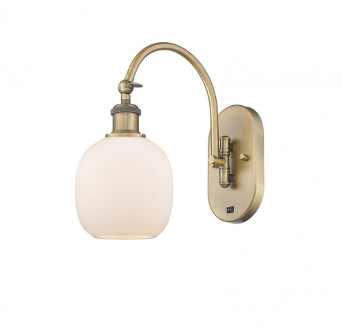 Belfast - 1 Light - 6 inch - Brushed Brass - Adjustable Swing Arm (3442|518-1W-BB-G101)