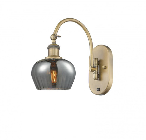 Fenton - 1 Light - 7 inch - Brushed Brass - Adjustable Swing Arm (3442|518-1W-BB-G93-LED)