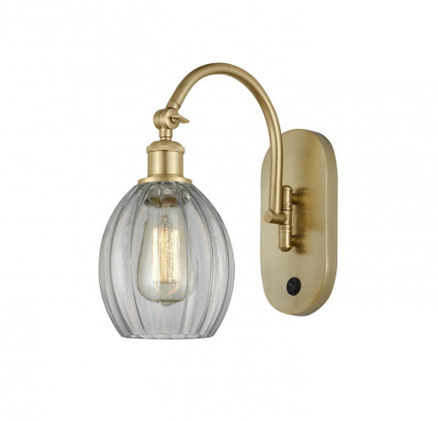 Eaton - 1 Light - 6 inch - Satin Gold - Adjustable Swing Arm (3442|518-1W-SG-G82-LED)