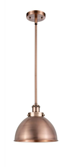 Derby - 1 Light - 10 inch - Antique Copper - Pendant (3442|916-1S-AC-MFD-10-AC-LED)