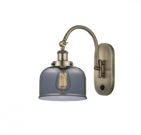Bell - 1 Light - 8 inch - Antique Brass - Adjustable Swing Arm (3442|918-1W-AB-G73-LED)