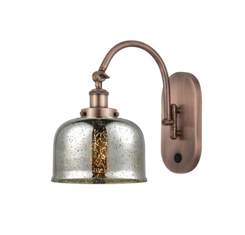 Bell - 1 Light - 8 inch - Antique Copper - Adjustable Swing Arm (3442|918-1W-AC-G78-LED)
