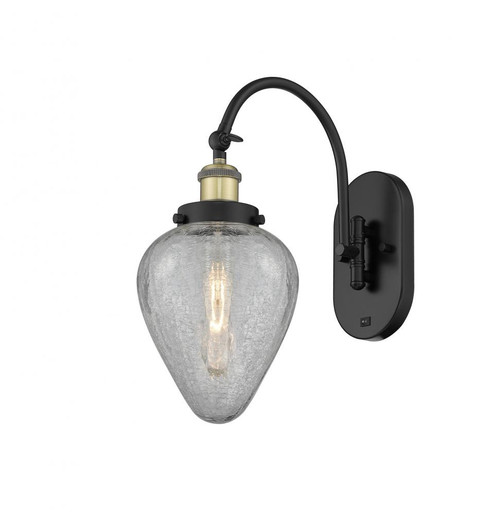 Geneseo - 1 Light - 7 inch - Black Antique Brass - Adjustable Swing Arm (3442|918-1W-BAB-G165)
