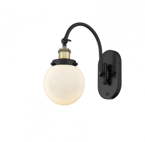 Beacon - 1 Light - 6 inch - Black Antique Brass - Adjustable Swing Arm (3442|918-1W-BAB-G201-6)
