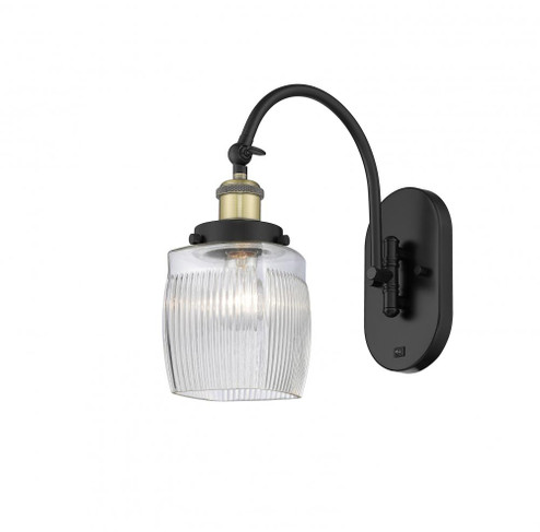 Colton - 1 Light - 6 inch - Black Antique Brass - Adjustable Swing Arm (3442|918-1W-BAB-G302)