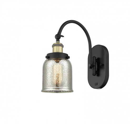 Bell - 1 Light - 5 inch - Black Antique Brass - Adjustable Swing Arm (3442|918-1W-BAB-G58-LED)