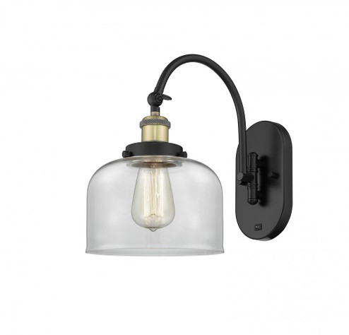 Bell - 1 Light - 8 inch - Black Antique Brass - Adjustable Swing Arm (3442|918-1W-BAB-G72)