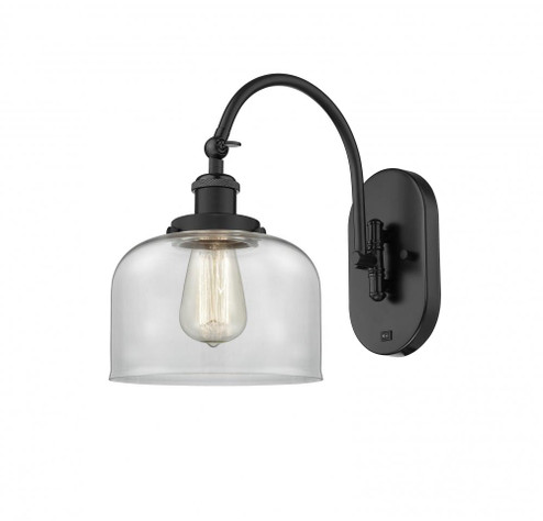 Bell - 1 Light - 8 inch - Matte Black - Adjustable Swing Arm (3442|918-1W-BK-G72-LED)
