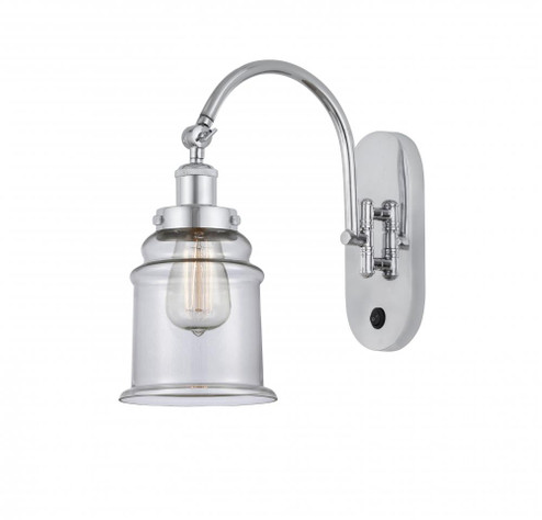 Canton - 1 Light - 7 inch - Polished Chrome - Adjustable Swing Arm (3442|918-1W-PC-G182-LED)