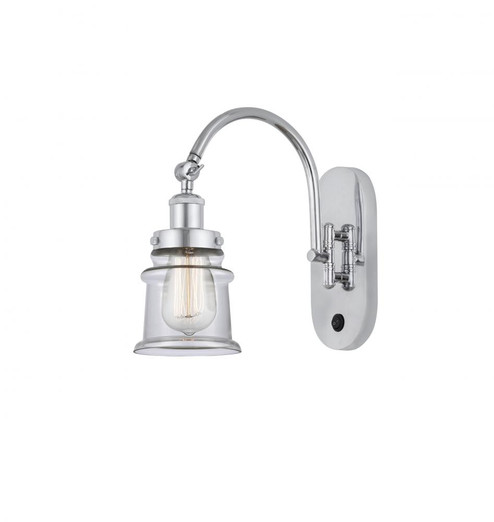 Canton - 1 Light - 7 inch - Polished Chrome - Sconce (3442|918-1W-PC-G182S)