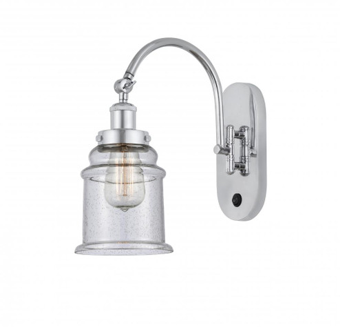 Canton - 1 Light - 7 inch - Polished Chrome - Adjustable Swing Arm (3442|918-1W-PC-G184)