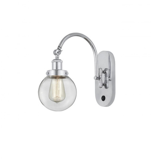 Beacon - 1 Light - 6 inch - Polished Chrome - Sconce (3442|918-1W-PC-G202-6-LED)