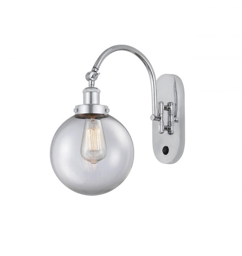 Beacon - 1 Light - 8 inch - Polished Chrome - Adjustable Swing Arm (3442|918-1W-PC-G202-8-LED)