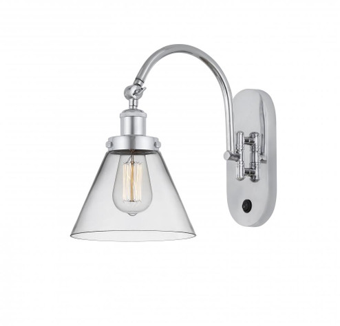 Cone - 1 Light - 8 inch - Polished Chrome - Adjustable Swing Arm (3442|918-1W-PC-G42)