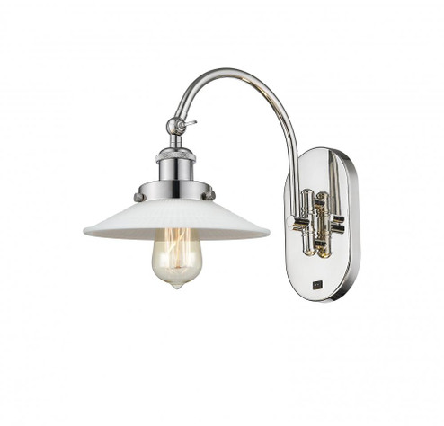 Halophane - 1 Light - 9 inch - Polished Nickel - Adjustable Swing Arm (3442|918-1W-PN-G1-LED)