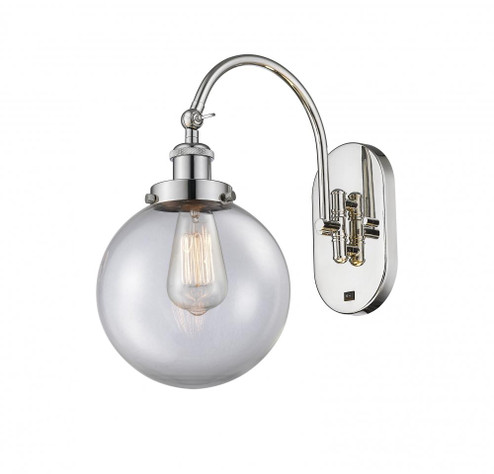 Beacon - 1 Light - 8 inch - Polished Nickel - Adjustable Swing Arm (3442|918-1W-PN-G202-8)