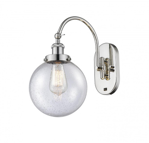 Beacon - 1 Light - 8 inch - Polished Nickel - Adjustable Swing Arm (3442|918-1W-PN-G204-8)
