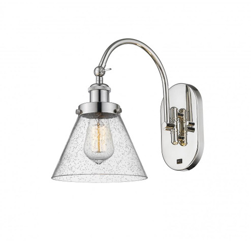 Cone - 1 Light - 8 inch - Polished Nickel - Adjustable Swing Arm (3442|918-1W-PN-G44)