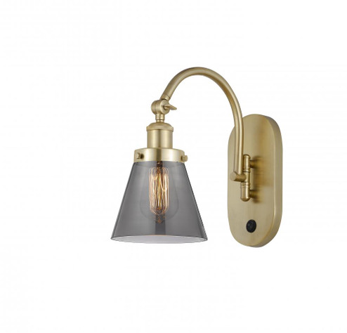 Cone - 1 Light - 6 inch - Satin Gold - Sconce (3442|918-1W-SG-G63)