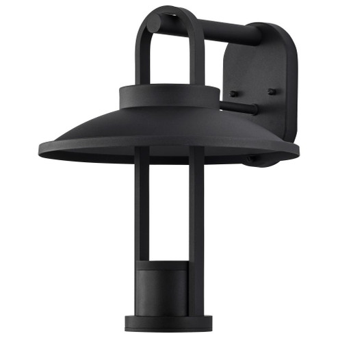 Harriman; 12W LED; Medium Wall Lantern; Matte Black with Aluminum Shade (81|62/1605)