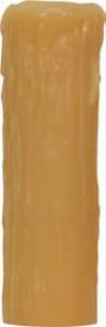 Edison Base Oversize Resin Full Drip; Amber Finish; 1-1/4'' Inside Diameter; 2'' Outside (27|80/1619)