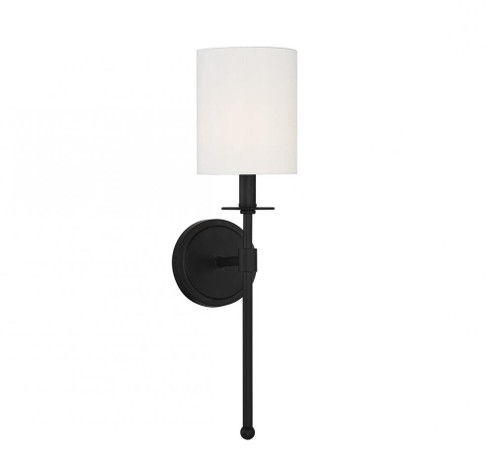 1-Light Wall Sconce in Matte Black (8483|M90057MBK)