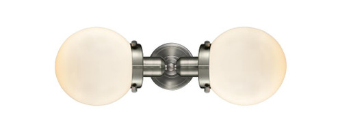 Beacon - 2 Light - 19 inch - Brushed Satin Nickel - Bath Vanity Light (3442|900H-2W-SN-G201-6)