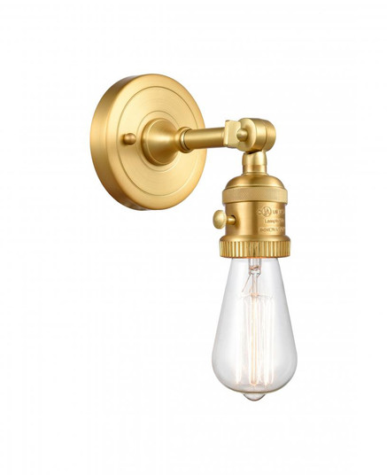 Bare Bulb - 1 Light - 5 inch - Satin Gold - Adjustable Sconce (3442|203SW-SG)