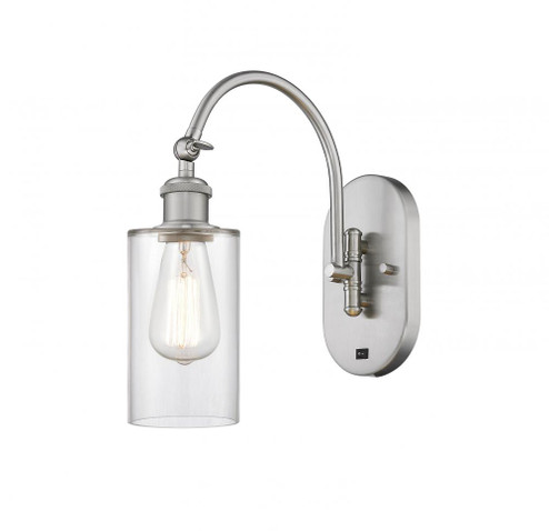 Clymer - 1 Light - 4 inch - Brushed Satin Nickel - Adjustable Swing Arm (3442|518-1W-SN-G802-LED)
