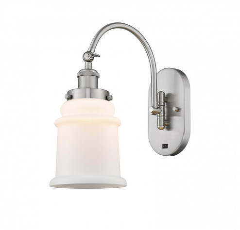 Canton - 1 Light - 7 inch - Brushed Satin Nickel - Adjustable Swing Arm (3442|918-1W-SN-G181)