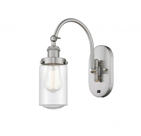 Dover - 1 Light - 5 inch - Brushed Satin Nickel - Adjustable Swing Arm (3442|918-1W-SN-G314-LED)