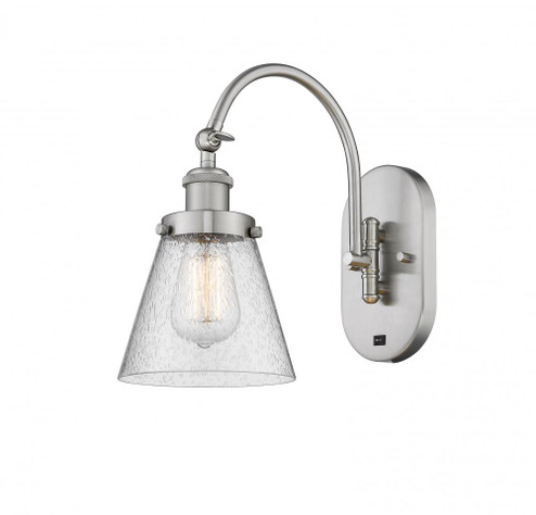 Cone - 1 Light - 6 inch - Brushed Satin Nickel - Adjustable Swing Arm (3442|918-1W-SN-G64)