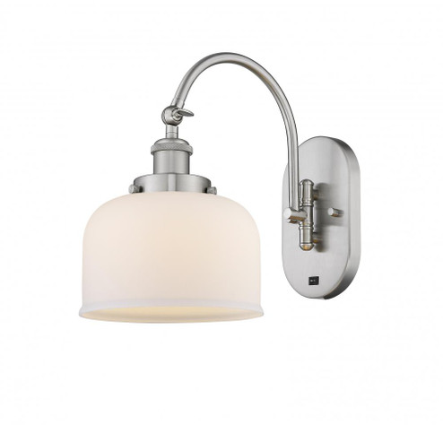 Bell - 1 Light - 8 inch - Brushed Satin Nickel - Sconce (3442|918-1W-SN-G71-LED)